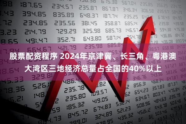 股票配资程序 2024年京津冀、长三角、粤港澳大湾区三地经济总量占全国的40%以上